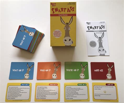 smart ass game cards